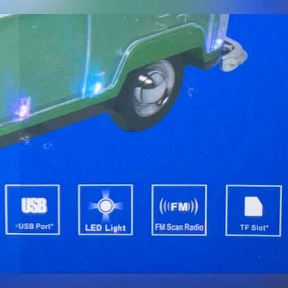 NIB Wireless Bluetooth Car Speaker with lights! - Picture 10 of 11